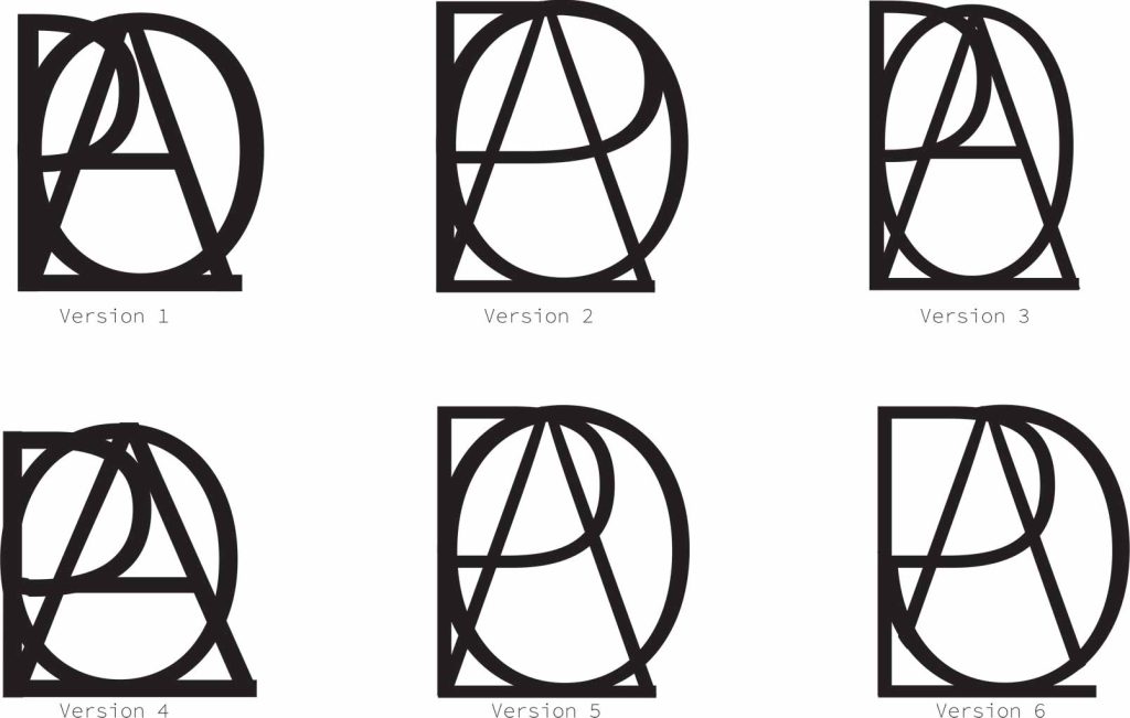 different version designs of Paola logo